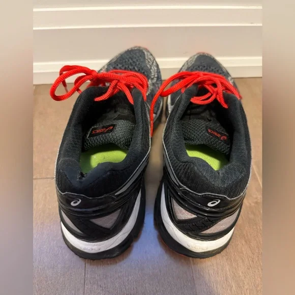 ASICS Gel Kayano 22 Lite Show in Carbon Cherry Tomato Running Shoes- size 10 - Picture 3 of 7